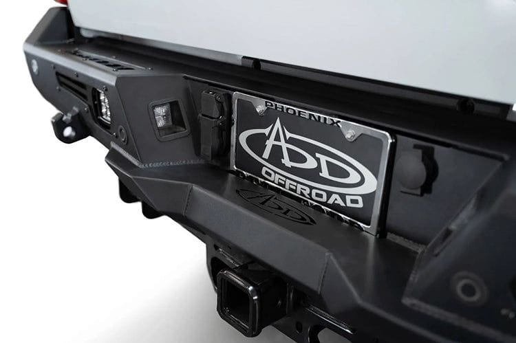 ADD R810141090103 Ford F450 Superduty 2023-2024 Bomber Rear Bumper with Sensor Cutouts