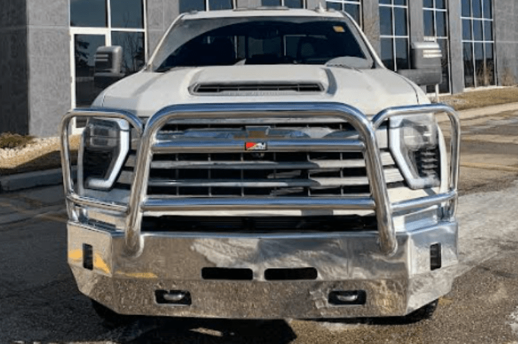 Ali Arc Guardian Chevy Silverado 2500/3500 2020-2023 Front Bumper No Light Cut Outs CHG195