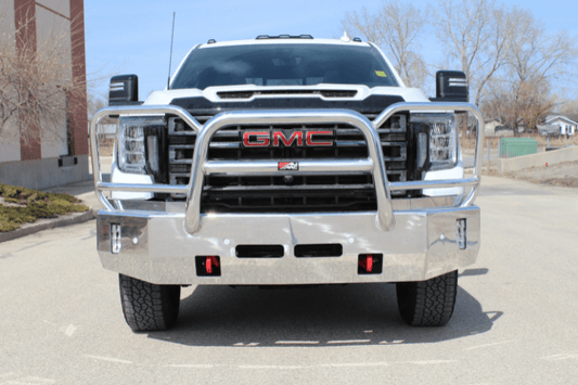 Ali Arc Guardian GMC Sierra 2500/3500 2024 Front Bumper with Light & Sensor Cut Outs GMG196LS