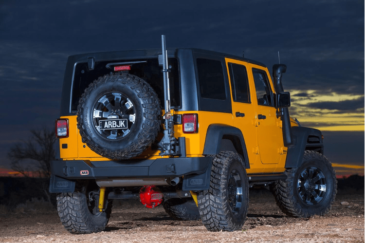 ARB 5650360 Jeep Wrangler JK 2007-2018 Rear Bumper Integrit Textured Black Powder Coat