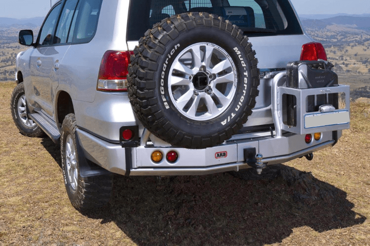 ARB 5615010 Toyota Land Cruiser 2008-2015 Modular Rear Bumper 200 Series Satin Black Powder Coat Finish