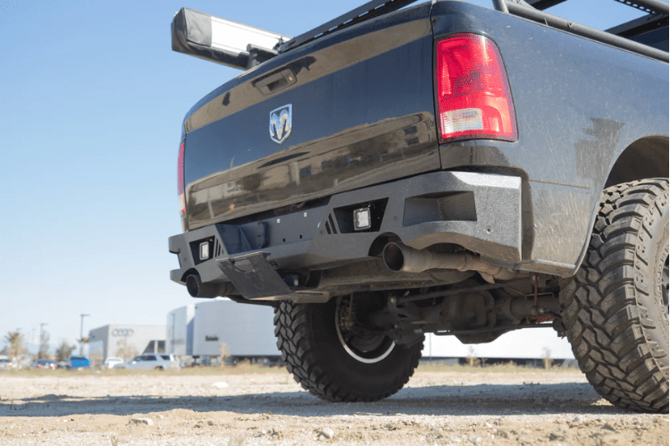 Body Armor DG-2964 Dodge Ram 1500 2009-2018 Eco Series Rear Bumper Dual Rear Exhaust Only