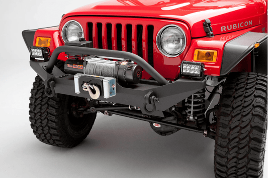 Body Armor TJ-19531 Jeep Wrangler TJ 1987-2006 Front Bumper Winch Ready Full Width