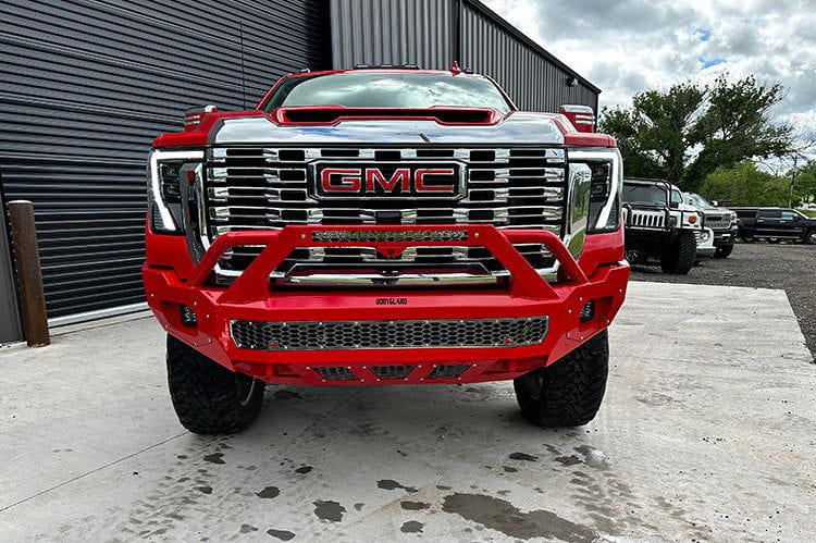 Bodyguard NCG24B GMC Sierra 2500HD/3500HD 2024-2025 Freedom Series Sport Front Bumper Non-Winch