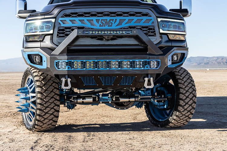 Bodyguard NCR19B Dodge Ram 2500/3500 2019-2024 Freedom Series Sport Front Bumper Non-Winch