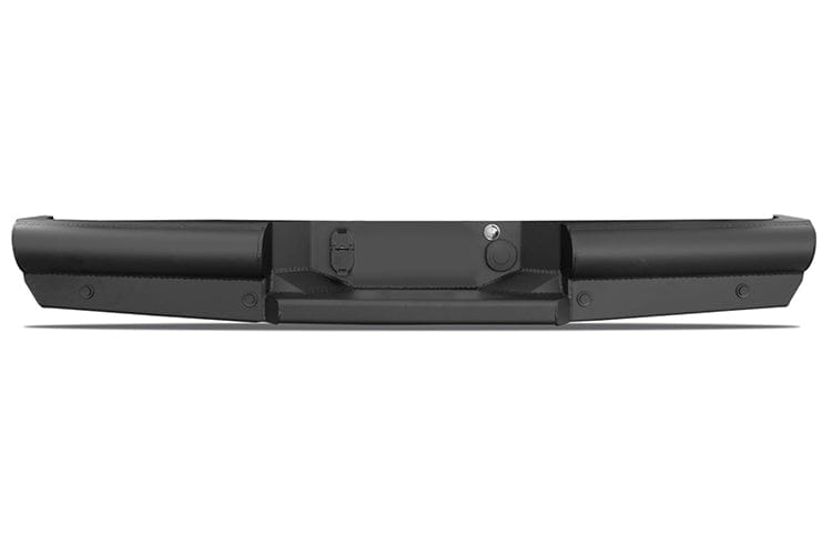 Fab Fours Black Steel Elite Rear Bumper 2001-2007 GMC Sierra 2500/3500 HD CH99-U1250-1