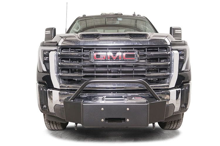 Fab Fours GMC Sierra 2500/3500 2024-2025 Winch Mount Front Bumper Pre-Runner Guard GM24-N6260-1