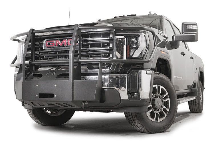 Fab Fours GMC Sierra 2500/3500 2024-2025 Winch Mount Front Bumper Full Guard GM24-N6270-1