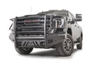 Fab Fours GM24-Q6260-1 GMC Sierra 2500/3500 2024 Black Steel Elite Front Bumper With Sensor Full Guard