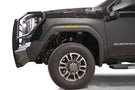 Fab Fours GM24-Q6260-1 GMC Sierra 2500/3500 2024 Black Steel Elite Front Bumper With Sensor Full Guard