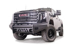 Fab Fours GM24-Q6261-1 GMC Sierra 2500/3500 2024-2025 Black Steel Elite Front Bumper With Sensor No Guard