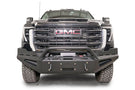 Fab Fours GM24-RS6262-1 GMC Sierra 2500/3500 HD 2024 Red Steel Front Bumper Winch Ready Pre-Runner Guard