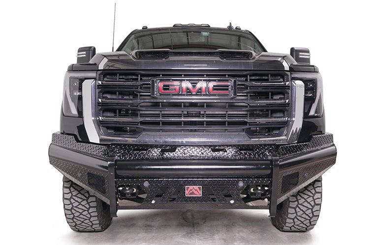 Fab Fours GM24-S6261-1 GMC Sierra 2500/3500 2024-2025 Black Steel Front Bumper with No Guard