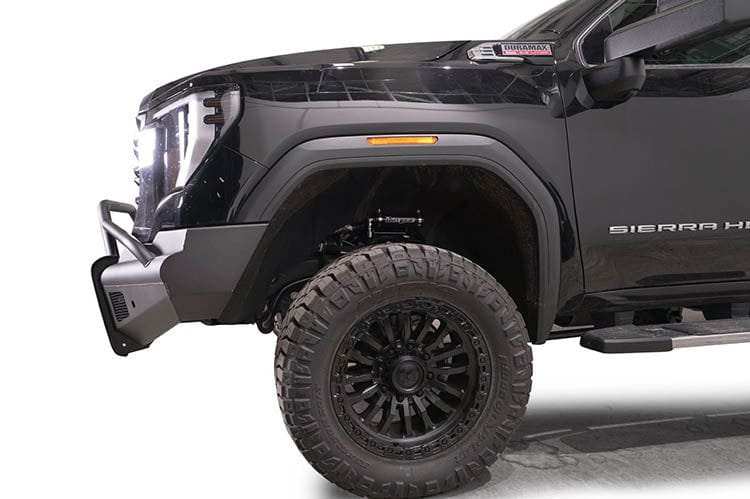 Fab Fours GM24-V6252-1 GMC Sierra 2500/3500 2024 Vengeance Front Bumper Pre-Runner Guard