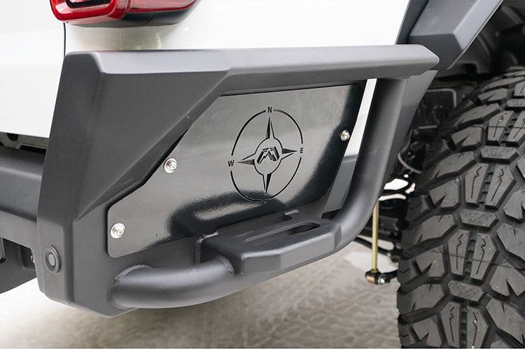 Fab Fours JT20-Y1950-1 Jeep Gladiator 2020-2024 Rear Bumper Non Winch