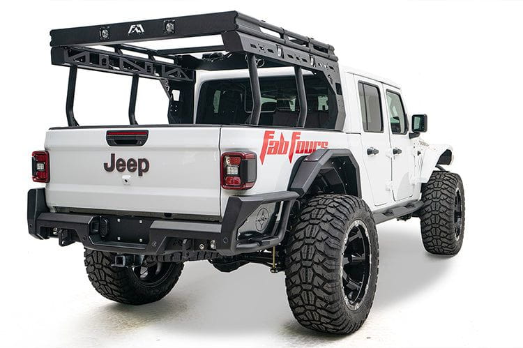 Fab Fours JT20-Y1950-1 Jeep Gladiator 2020-2024 Rear Bumper Non Winch