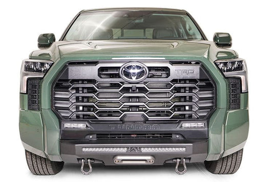 Fab Fours TT22-N5451-1 Toyota Tundra 2022-2025 Hidden Front Bumper Winch Ready No Guard