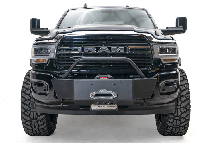 Fab Fours DR10-N2460-1 Dodge Ram 4500/5500 2010-2018 Winch Mount Front Bumper Large Frame