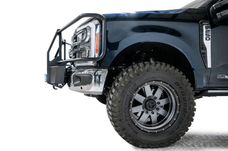 Fab Fours FS23-N5970-1 Ford F450/F550 Superduty 2023-2024 Winch Mount Front Bumper Full Guard