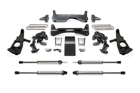 Fab Tech K1046DL GMC Sierra 2500HD/3500HD 2014-2018 6" RTS System with Dirt Logic Shocks