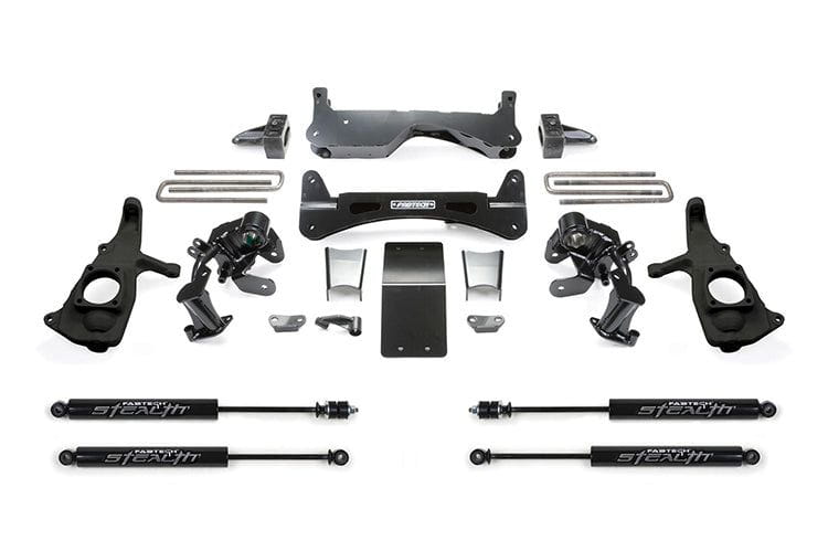 Fab Tech K1051M Chevy Silverado 2500HD/3500HD 2011-2018 6" RTS System with Stealth Shocks