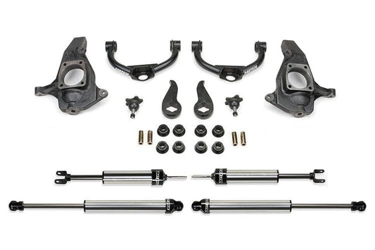 Fab Tech K1056DL GMC Sierra 2500HD/3500HD 2011-2018 3.5" Ball Joint UCA Lift Kit with Dirt Logic Shocks