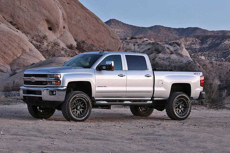 Fab Tech K1121 GMC Sierra 2500HD/3500HD 2011-2018 4" Performance System with Performance Shocks