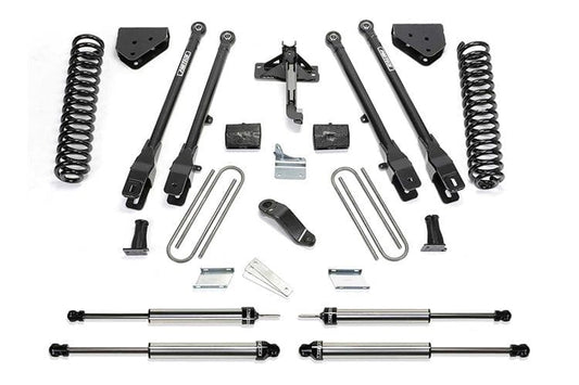 Fab Tech K2120DL 2008-2015 Ford F250 Super Duty 6" 4 Link System with Dirt Logic Shocks