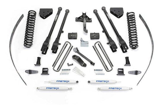 Fab Tech K2125 2008-2016 Ford F250 Super Duty 8" 4 Link System with Performance Shocks