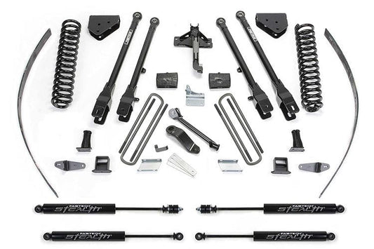 Fab Tech K2125M 2008-2016 Ford F250 Super Duty 8" 4 Link System with Stealth Shocks