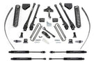 Fab Tech K2125M 2008-2016 Ford F250 Super Duty 8" 4 Link System with Stealth Shocks