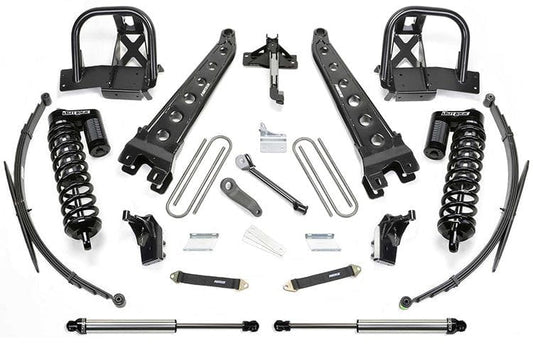 Fab Tech K2143DL 2011-2016 Ford F250/F350/F450 Super Duty 8" Radius Arm System with Front & Rear Dirt Logic Shocks