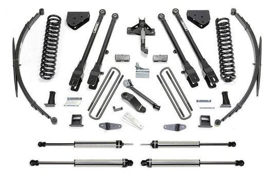 Fab Tech K2148DL 2011-2016 Ford F250 Super Duty 10" 4 Link System with Dirt Logic Shocks