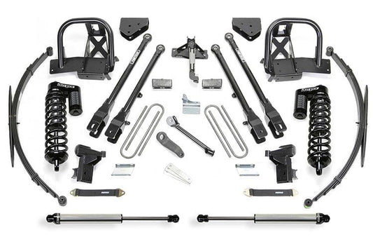 Fab Tech K2152DL 2011-2016 Ford F250 Super Duty 10" 4 Link System with Dirt Logic 4.0 Coilovers & Rear Dirt Logi Shocks