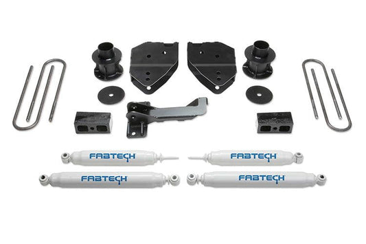 Fab Tech K2213 2017-2022 Ford F250/F350 Super Duty 4" Budget System with Performance Shocks