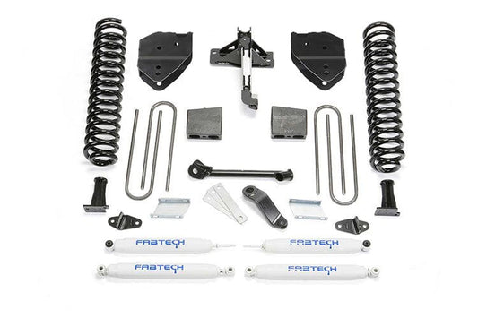 Fab Tech K2214 2017-2022 Ford F250/F350 Super Duty 4" Basic System with Performance Shocks