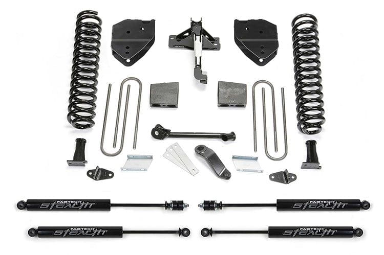 Fab Tech K2214M 2017-2022 Ford F250/F350 Super Duty 4" Basic System with Stealth Shocks