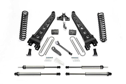 Fab Tech K2215DL 2017-2022 Ford F250/F350 Super Duty 4" Radius Arm System with Dirt Logic Shocks