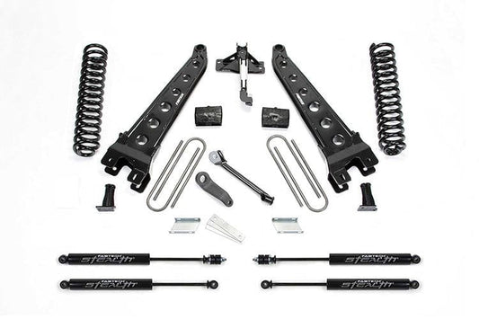 Fab Tech K2215M 2017-2022 Ford F250/F350 Super Duty 4" Radius Arm System with Stealth Shocks