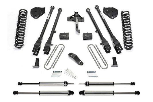 Fab Tech K2216DL 2017-2022 Ford F250/F350 Super Duty 4" 4 Link System with Dirt Logic Shocks