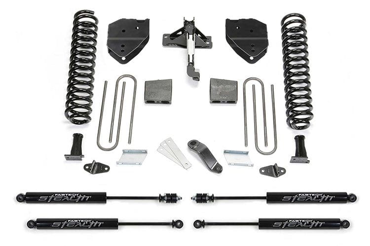 Fab Tech K2217M 2017-2022 Ford F250/F350 Super Duty 6" Basic System with Stealth Shocks