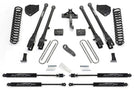 Fab Tech K2219M 2017-2022 Ford F250/F350 Super Duty 6" 4 Link System with Stealth Shocks