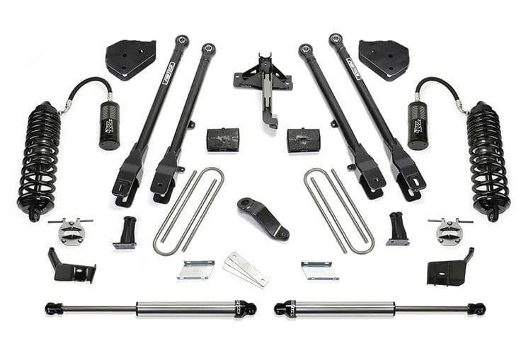 Fab Tech K2232DL 2017-2022 Ford F250/F350 Super Duty 6" 4 Link System with Front & Rear Dirt Logic Shocks