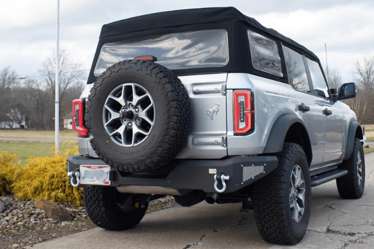 Fishbone Offroad Ford Bronco 2022-2024 Rear Bumper Steelhead FB22360