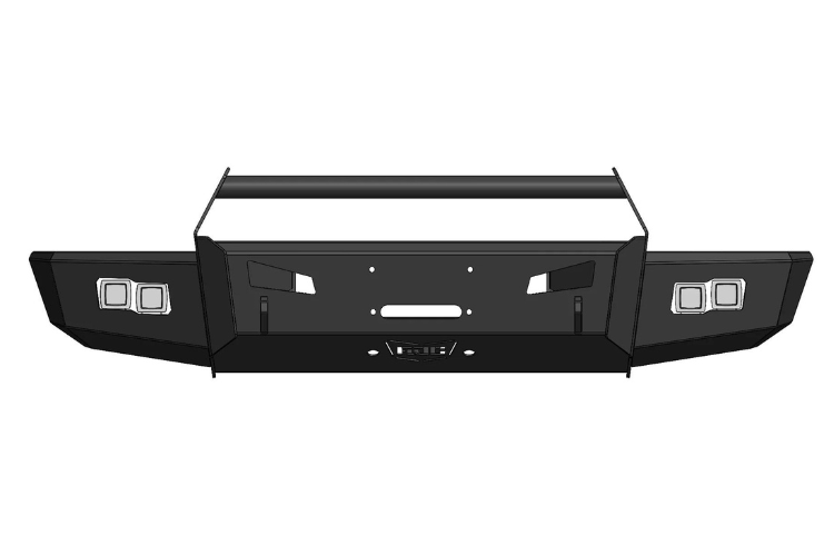 Flog Industries FIFS-D4555-2019+F-BB 2019-2024 Dodge Ram 4500/5500 Frontier Series Front Winch Bumper Bull Bar