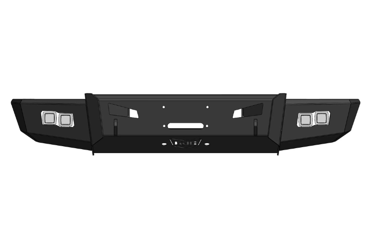 Flog Industries FIFS-D4555-2019+F-s 2019-2024 Dodge Ram 4500/5500 Frontier Series Front Winch Bumper Base with Sensors