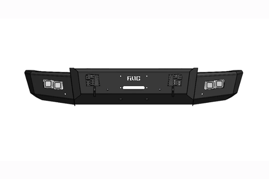 Flog Industries FIFS-F2555-2327F 2023-2027 Ford F450/F550 Superduty Frontier Series Front Winch Bumper Base