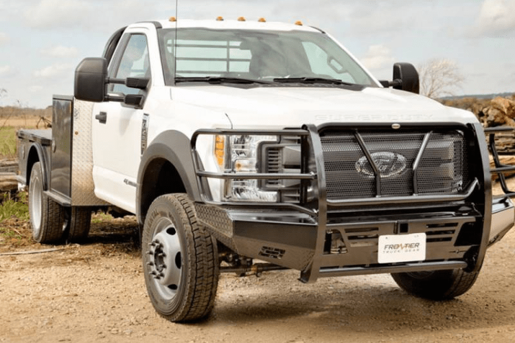 Frontier 130-11-7005 Ford F250/F350 Superduty 2017-2019 Pro Front Bumper with Short Receiver