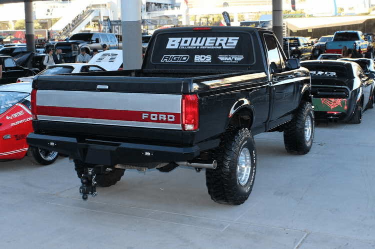 Fusion 9296150RB Ford F150 1992-1996 Rear Bumper