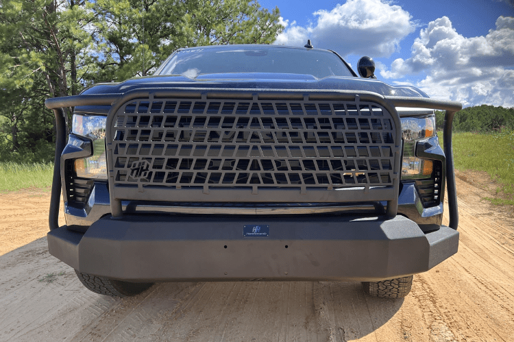 Hammerhead 600-56-1146 Chevy Silverado 1500 2024-2025 Front TVI Bumper with Full Brush Guard